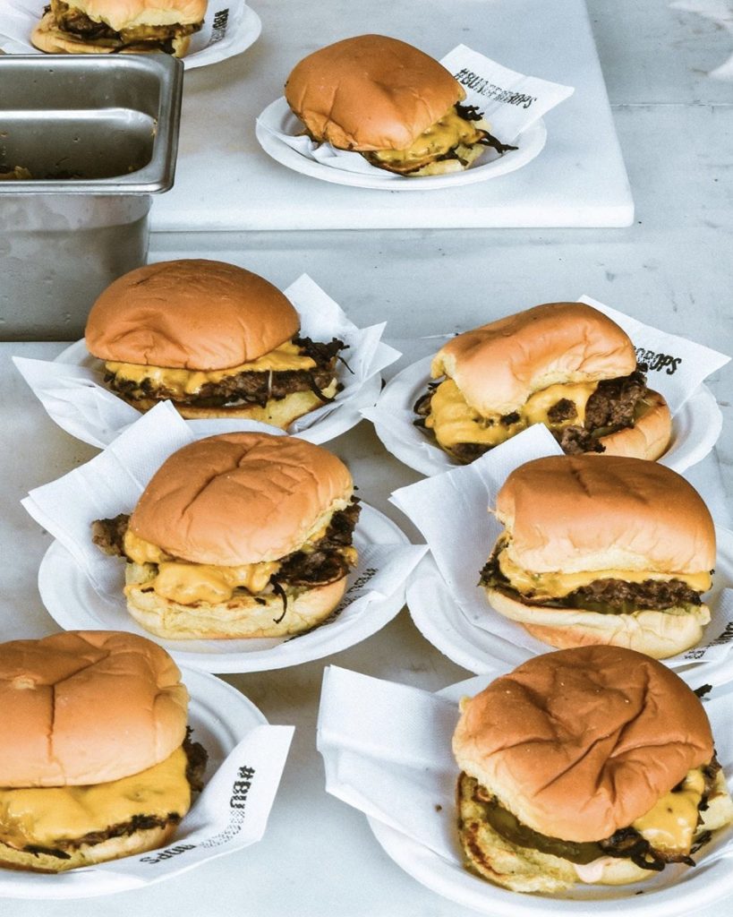 burger drops pop up toronto