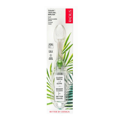 Radius Tour Travel Toothbrush Soft