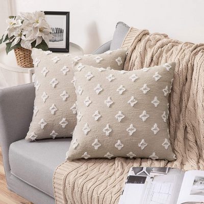 MIULEE Set of 2 Decorative Throw Pillow Covers