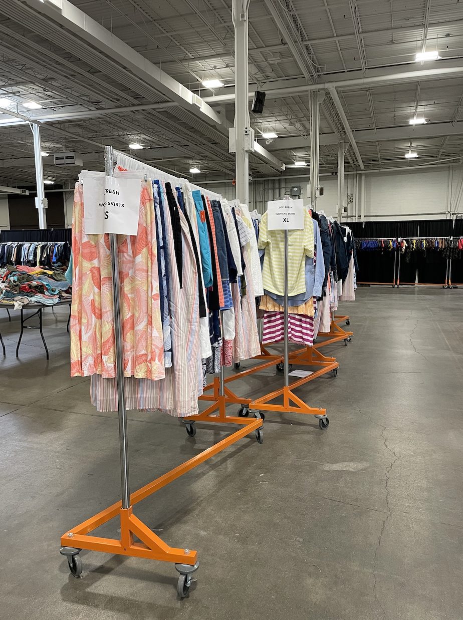 SaleSpy Take A Look At The Massive Joe Fresh Warehouse Sale