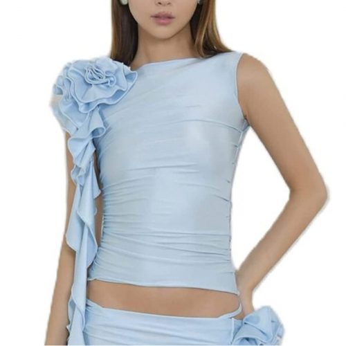Dupe For Fanci Club Rosette Top