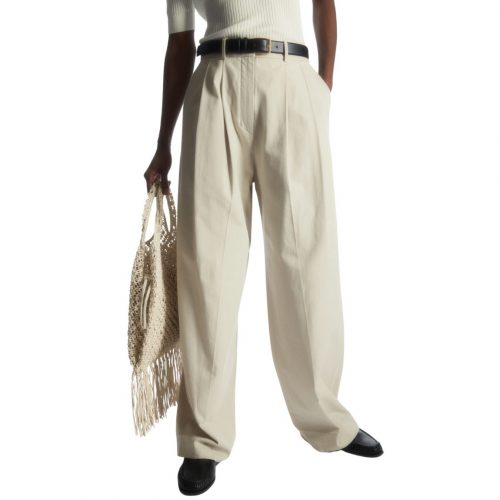 Wide-Leg Tailored Trouser