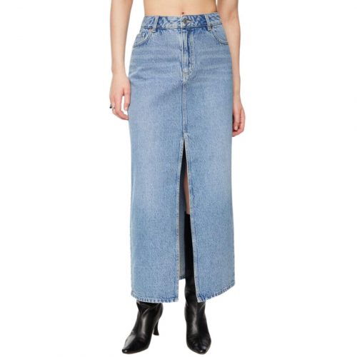 Denim Maxi Skirt - Dynamite