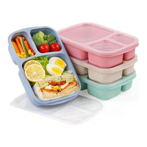 4-Pack Bento Lunch Box