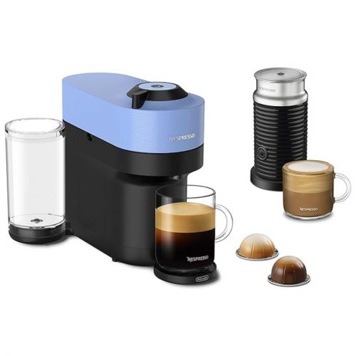 Nespresso Vertuo Pop+ Coffee and Espresso Machine with Aeroccino by De'Longhi