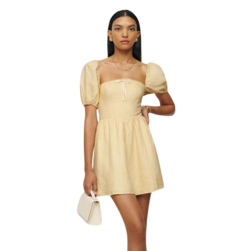 Reformation Malvina Linen Dress